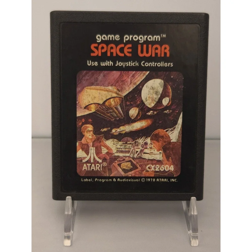Combat 1977 & Space War 1978 (Atari 2600) Cartridge Bundle - Tested & WORKING
